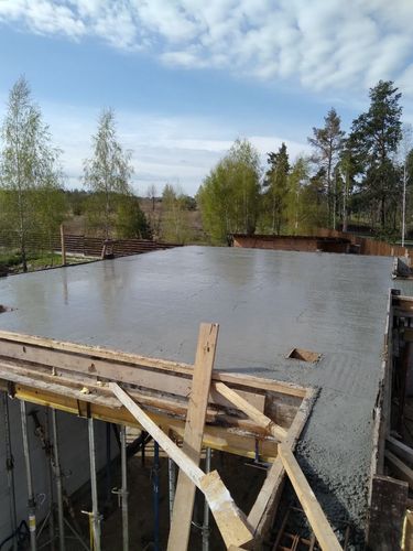 Betonboden Terrasse